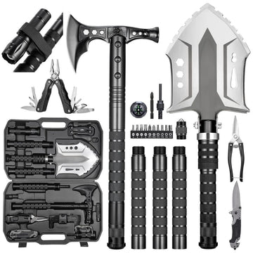 Outdoor Survival Shovel Axe Set Camping Tool